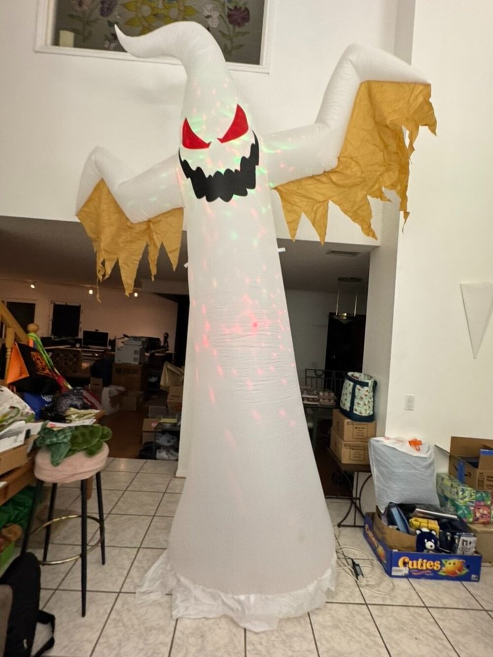 12ft Zimtown Halloween Inflatable Ghost